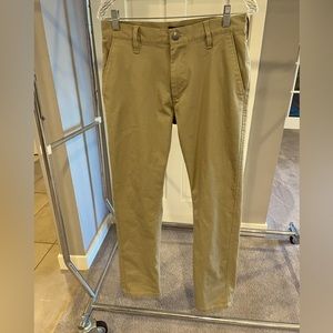 RVCA khaki pants. Week-End Fit. Size 30.